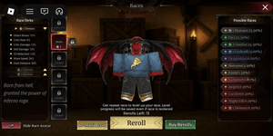 Account Race Demon