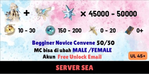 Account Reroll PRONTO PER GACHA Starter [SEA] - 12