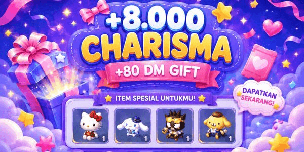 Gambar Product Hello Kitty, Bad Badtz-Maru, PomPomPurin, Cinnamoroll Gift Character Sanrio