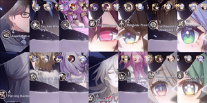 GG Sultan Account Acheron E6 Firefly E2 Castorice E1 Evernight E1 Hysilens E1 Kafka E1 Robin 2 Huo Huo E2 Ruan Mei E2 Phainon Himeko Nova Cyrene Cerydra