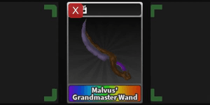 ไม้เท้าวิเศษระดับแกรนด์มาสเตอร์ของ Malvus