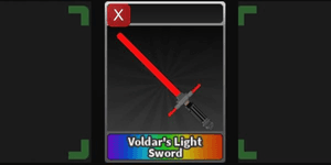 ดาบแสงของ Voldar