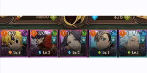 บัญชี MELIODAS NEMESIS ULTI 4/6 [GLOBAL]