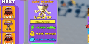 Evolved Gold Larry Lvl 20