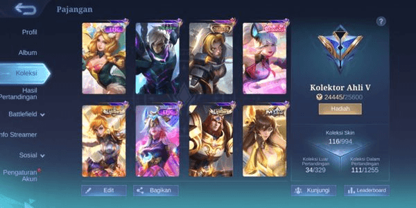 Gambar Product AKUN MOBILE LEGENDS TERJANGKAU