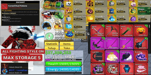 BLOX FRUITS PERMANENT DRAGON ACCOUNT #19