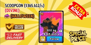 PET LIMITED!!! - HALLOWEEN SCOOPGON ($365.612/s) | BUILD A ZOO