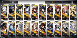 ARKNIGHTS GLOBAL EARLYMID 17*6, LIMITED LAPPLAND ALTER, BELLONE, ULPIANUS, MON3TR, EYJA, LEMUEN, BLAZE ALTER, THORN, MOUNTAIN, LUMEN, EXUSIAI, VULPISFOGLIA