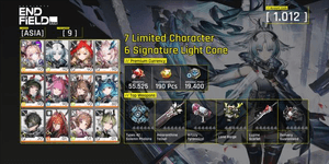 [ASIA] 7 Limit 6 Sign. Gilberta + Sign, Yvonne + Sign, Rossi + Sign, Fangyi P1 + Sign, Mi Fu + Sign, Arcane + Sign, Liino. AKEN1012 [BITTE BESCHREIBUNG LESEN!]
