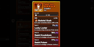 Fallen King Pet - World Zero