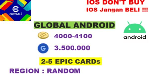 eFootball Mobile Global Account ANDROID-02