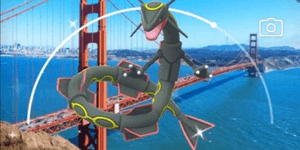 Sfondo Shiny Rayquaza (Leggendario)