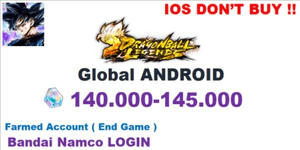 Dragon Ball Legends account Android-2