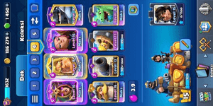 GOOD ACCOUNT | TROPHIES 10916 | 23 EVO CARDS | KING TOWER LEVEL 15 | GEMS 1450 | COINS 500 | Jaruzzalem | ARENA 26 | TRUSTED SECURE
