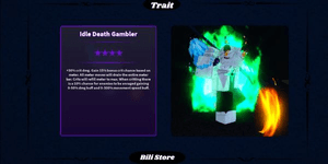 Idle Death Gambler 특성 Reaper / Hexed Gambler Reaper - A Universal Time (AUT)