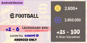 Reroll Account eFootball [Android] - 1
