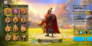 Cheap Rise Of Kingdoms Account | Power 1M++ | OPEN T3 | LEGEND++ Commander