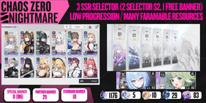 [Global] LV 44 | Sereniel (ME2+Sign) + Heidemarie | 3 SSR चयनकर्ता | Luke (ME3), Haru (ME1) | Veronika, Yuki + Marin