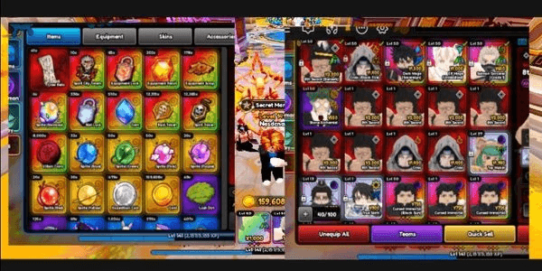 Gambar Product Anime Expeditions Account - Level 25+ Unlock All Modes, Unbound Unit (according to the picture) many units