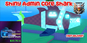 Shiny Admin Core Shark Catch And Tame!