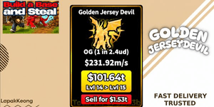Golden Jersey Devil - Niveau 14 | Build a Base and Steal