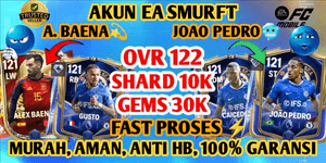 SMURFT EA FC MOBILE | 30K++ GEMS | ANDRO/IOS