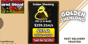 Golden Shenlong - Niveau 14 | Build a Base and Steal