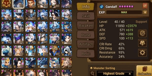 Asia 3 LD Giana, Jager e Berghild + 100 NB5, 223 mostri 6 stelle