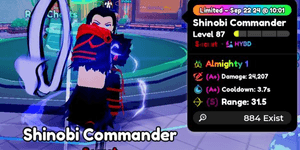 Shinobi Commander Trait Almighty