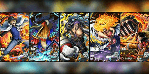 4 Extreme Account | Sabo EX Max | Mars EX *5 | Zephyr EX | Big Mom EX | Luffy Max [Android/iOS]