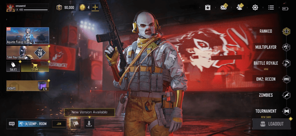 avatar WEST CODM Acc