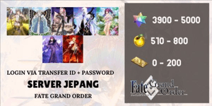 Akun Reroll Fate Grand Order/FGO [JP] - 37
