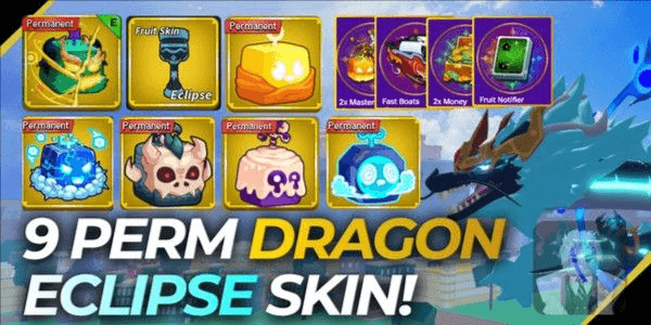 Gambar Product Akun Eclipse Dragon GG Rich 9 Perm!