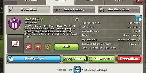 Gambar Product CLAN LEVEL 12
