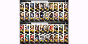 ARKNIGHTS GLOBAL LV120, 25/29 LIMITED TEXAS ALTER AND LING MAXPOT, 98*6, 364 TOP OPERATOR, 122 E2, 195 SKINS, FULL COLLABS, FULL ABYSSAL HUNTER