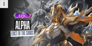 Alpha Edict of the Sands (Epic Skin)