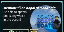 Spawn Boat Anywhere