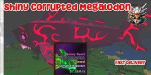 Shiny Colossal Corrupted Megalodon Catch And Tame!