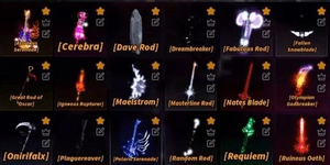 Fisch Account With Masterline, Astraeus, Lullaby, Polaris, Noiseform, Natesblade, Castbound, Fallen Snowblade