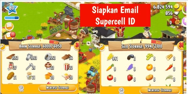 HAY DAY HESABI SEVİYE 80 UCUZ & %100 GÜVENLİ