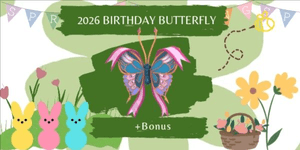 2026 Birthday Butterfly