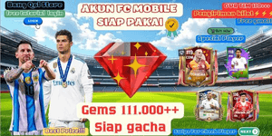 FC MOBILE SMURF ACCOUNT READY TO USE | 100,000+++ GEMS SUITABLE FOR GACHA | ACCORDING TO ORIGINAL PHOTO | #4