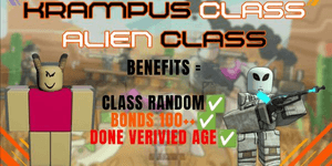 Account Akun Krampus Class And Alien Class | DEAD RAILS