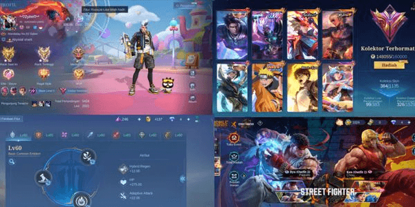 Gambar Product CHEAP SULTAN ML ACCOUNT FORMER IMMORTAL 384 SKINS LEGEND ALUCARD LING COLLECTOR & NEO GUSION KOF HAYABUSA 11.11 ANNUAL & LUCKY BOX MANY