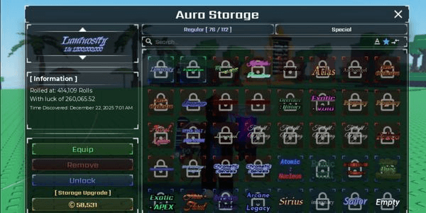 Gambar Product Luminosity Account + Pixelation | 26 Global Aura