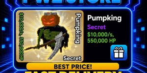 سر نبتة Pumpking | Capybaras VS Plants