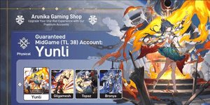 MIDGAME ACCOUNT - RATE ON (BANNER CHARACTER) - YUNLI + GILGAMESH + TOPAZ + BRONYA || FÜR DETAILS BESCHREIBUNG PRÜFEN [ASIA]