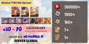Reroll Account Seven Knights The Re:BIRTH [Global] - 9
