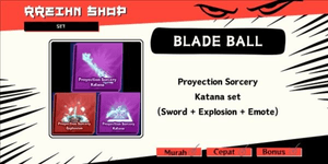 Proyection Sorcery Katana set
