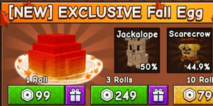 10x Huevo Fall EXCLUSIVO